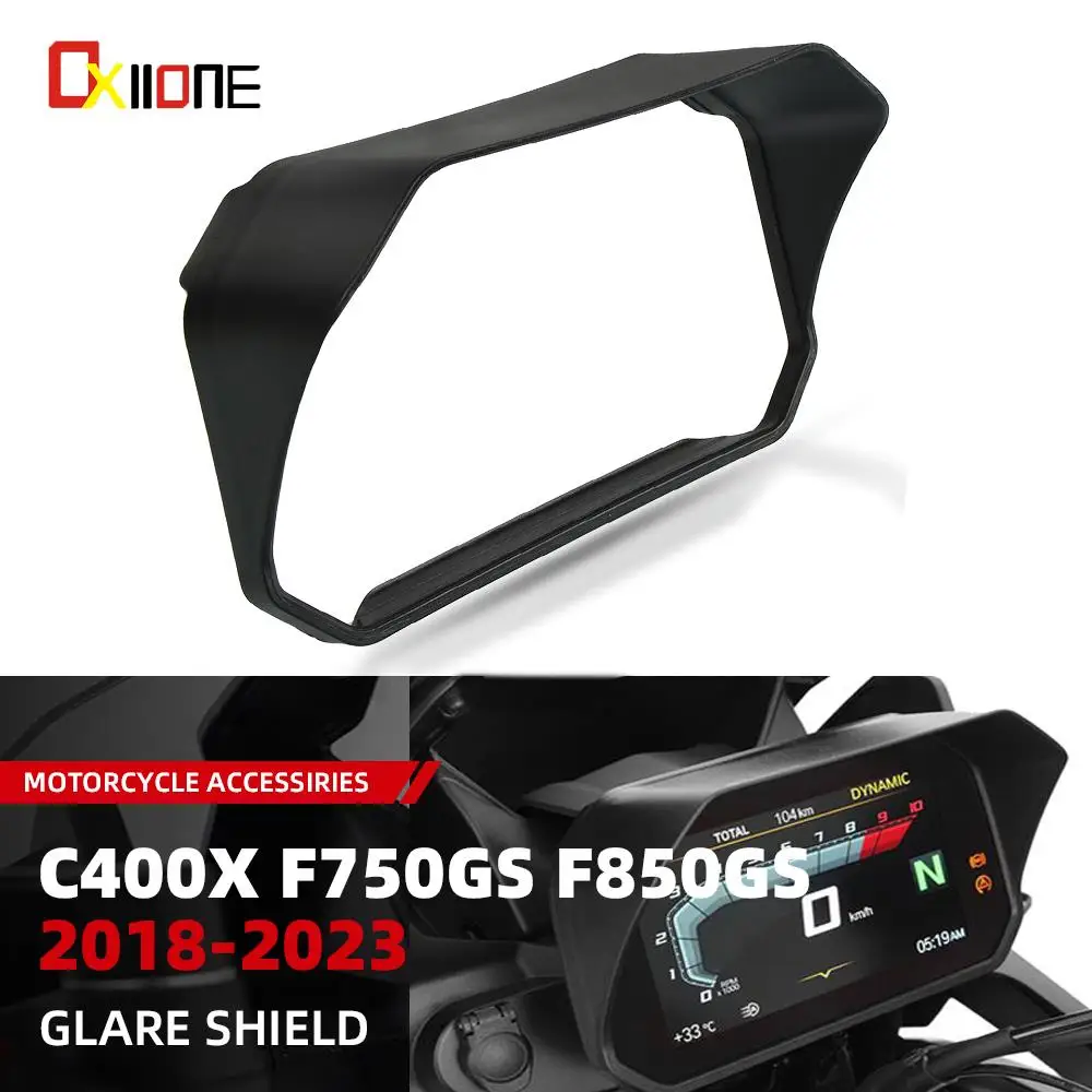 

For BMW C400X 2018-2020 F 750GS 850GS 2018-2023 F850GS Adv 2019 2020-2023 Motorcycle Glare Shield Instrument Sun Visor Protector