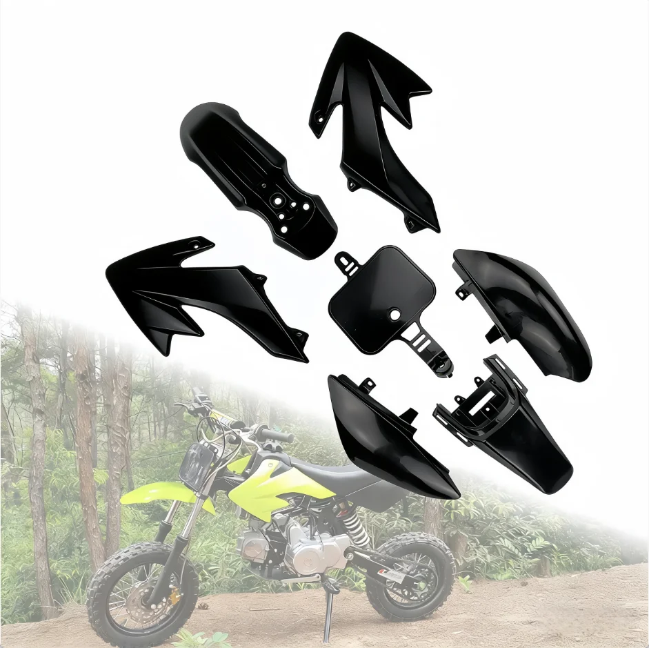 

Motorcycle Fender Full Body Plastic Mudguard Fairing Body Kits for Honda CRF XR 50 CRF50 125 SSR SDG Pit Dirt Bike