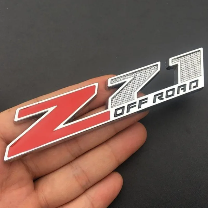 High Quality Modification 2D Metal Sticker Letters- Z71 Series Uses Scratches To Block DIY Decorative Car Accessories