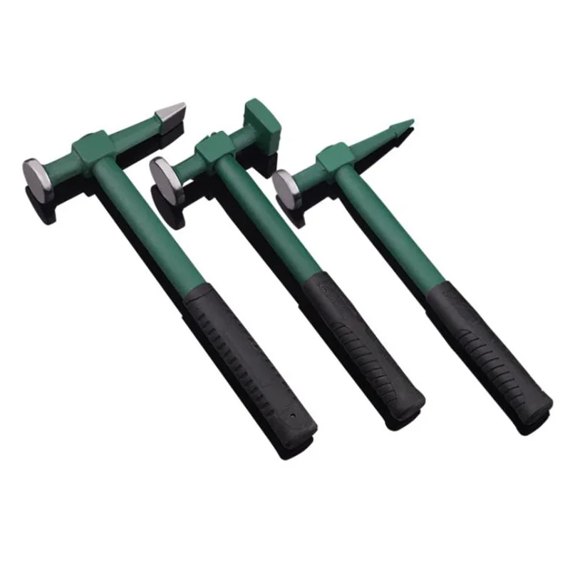 

Heavy Duty Car Body Metal Repair Panel Beating Hammer Garage Hand Tools Straight Pein Finish Crowned Face Dent Beater Bumping