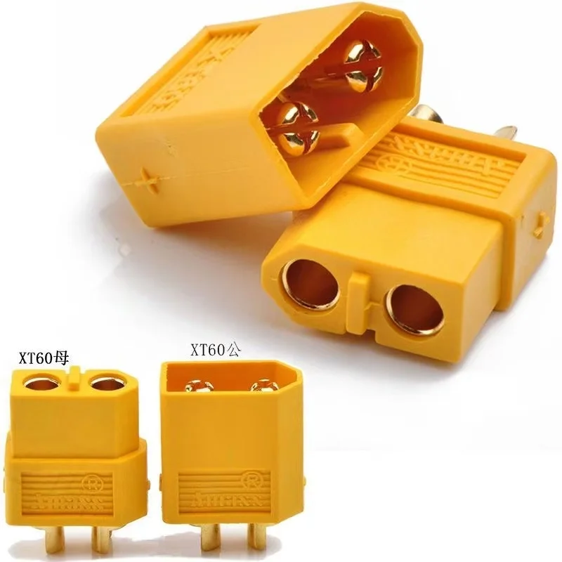 

XT60 plug model aircraft accessories battery ESC connector F450 quad axis multi-axis connector male and female