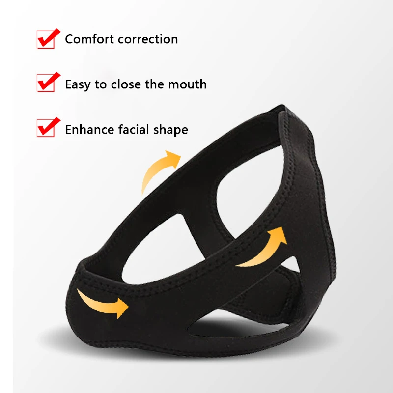 

Anti Snoring Band Open Mouth Breathing Corrective Anti-snoring Chin Rest Sleep Open Mouth Rest Treating Snoring 2025 New Hot