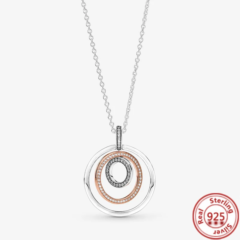 Collar de plata de ley 925 auténtica para mujer, cadena de serpiente Moments, compatible con cuentas de marca Original, regalo de joyería DIY para fiesta