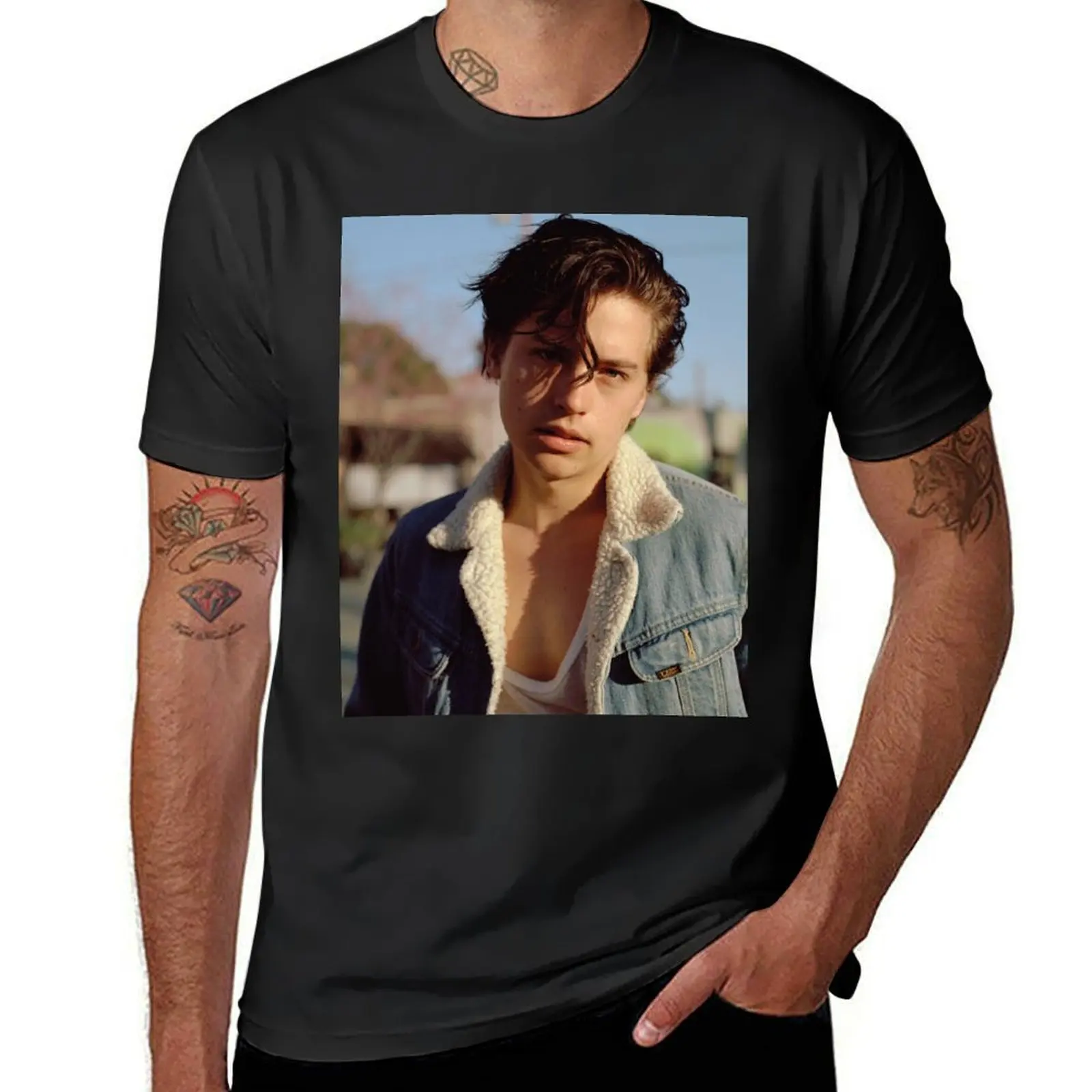 

Cole Sprouse 2.0 T-Shirt Blouse summer tops mens graphic t-shirts