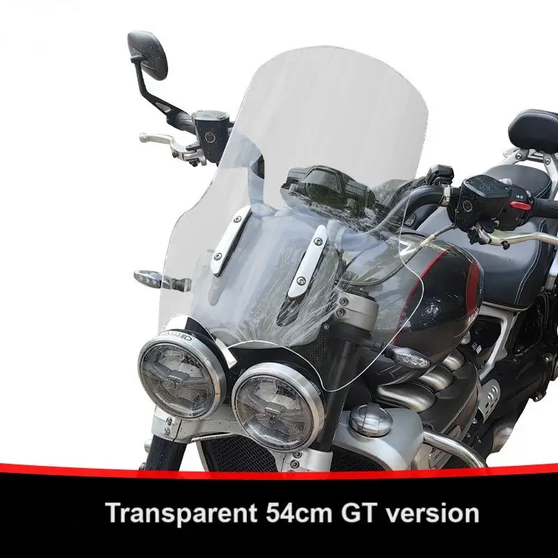 Voor Triumph Rocket 3 GT Rocket 3 voorruit R-versie gemodificeerde aangepaste voorruit GT-versie brede voorruitaccessoires