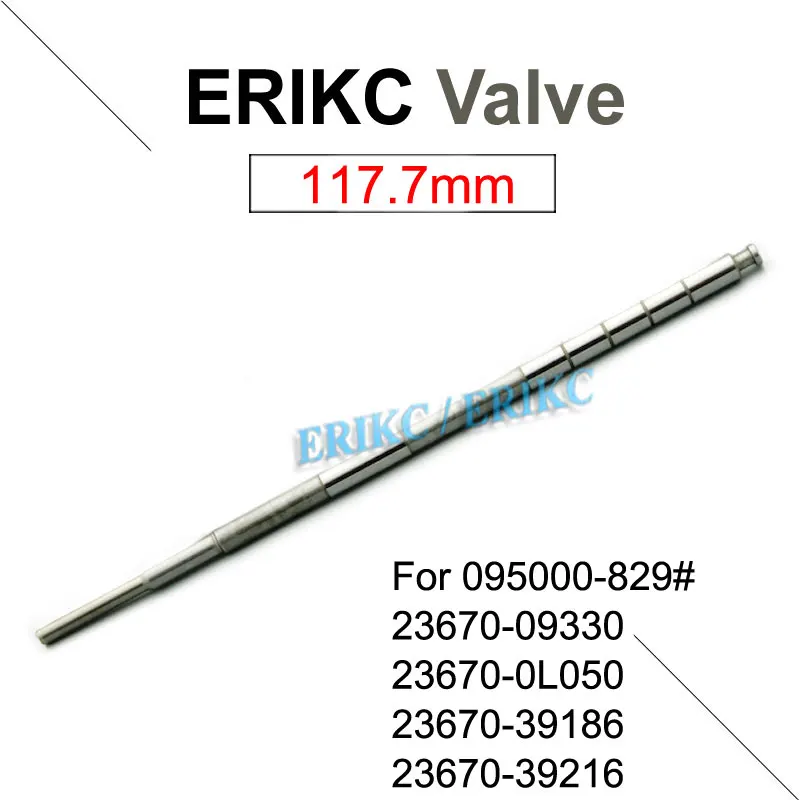 

23670-39186 23670-39216 Diesel Injector Parts Valve Rod 5525 Injection Valve Piston Length=117.7mm for 095000-8290 DCRI108290