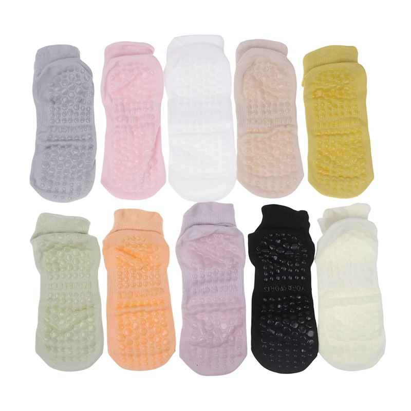 

1 Pair Women Sports Anti-Slip Sock Yoga Sock Cotton Breathable Short Socks Elasticity Sport Boy Girl Outside Sport Socks