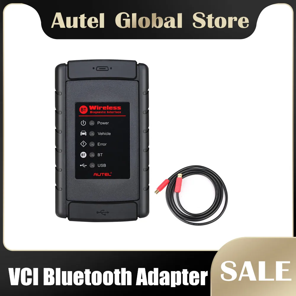 Autel VCI Bluetooth Adapter Wireless Diagnostic Interface Bluetooth Connection VCI For MS908S/ MS908/ MK908/ MS905/ MaxiSys Mini