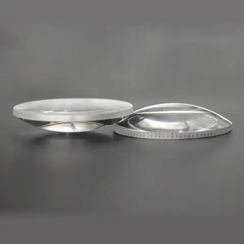15mm 38mm 40mm 42mm 50mm 52mm 55mm 70mm Plano Convex Lens K9 Optical Glass Magnifier for High Power LED Lamp