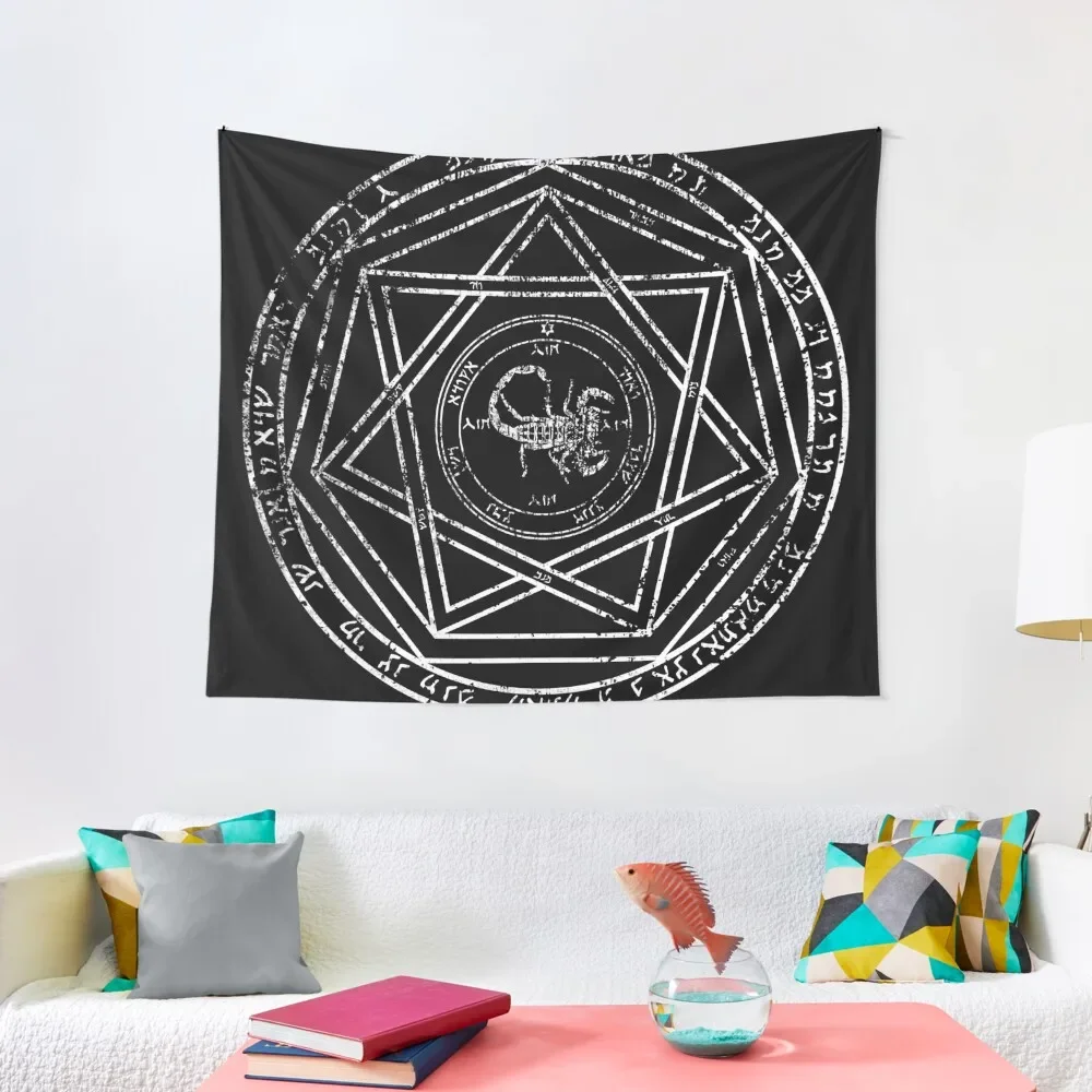 

Devil's Trap Aged Tapestry Room Design Room Decore Aesthetic Tapestry