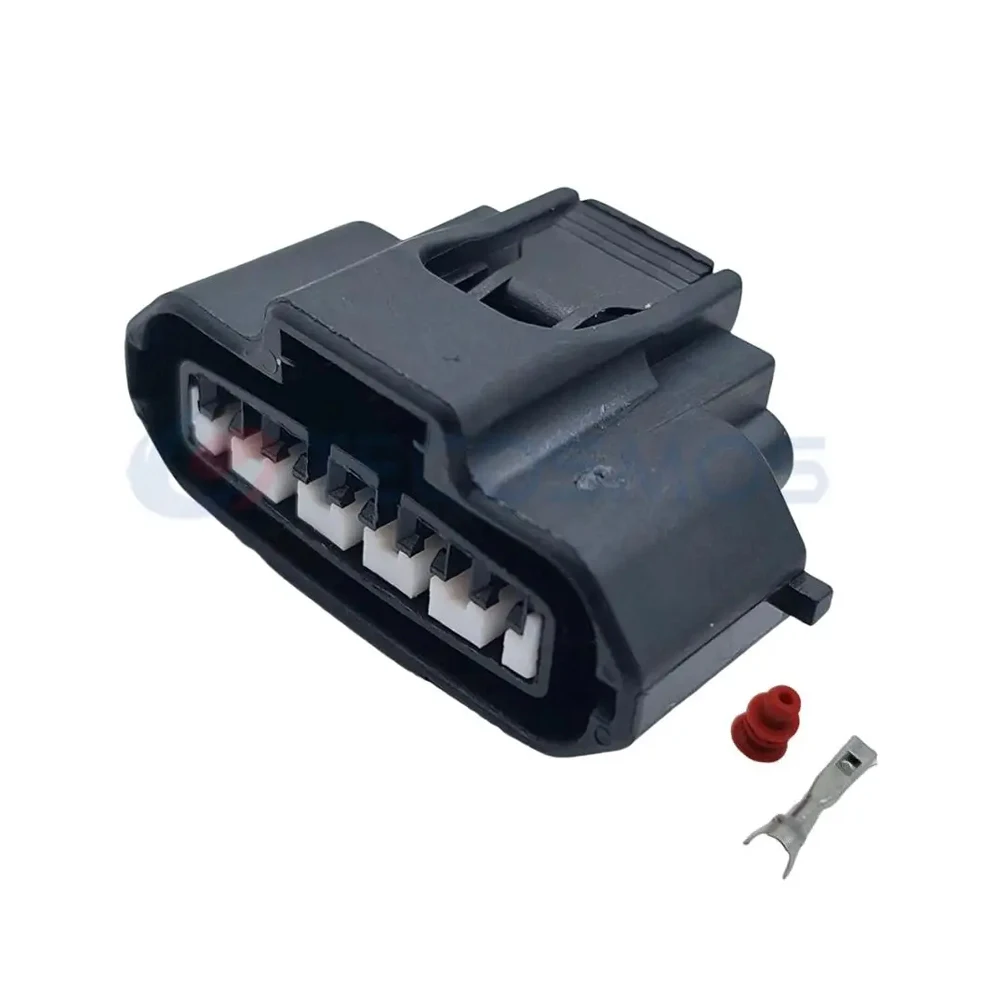 

5-контактная вилка двигателя, датчик MAF, жгут проводов, водонепроницаемый разъем, розетка для расходомера воздуха зажигания для Toyota MG640945-5 7283-7050-30