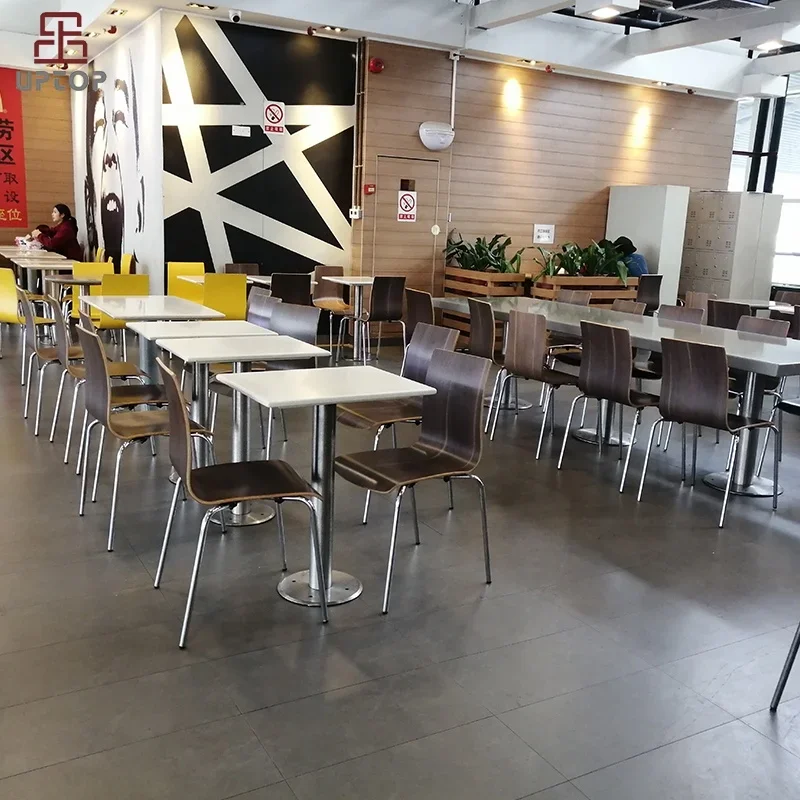 

(SP-CS678) Quick Delivery Low Price Modern Fast Food Used Restaurant Tables Chairs Furniture