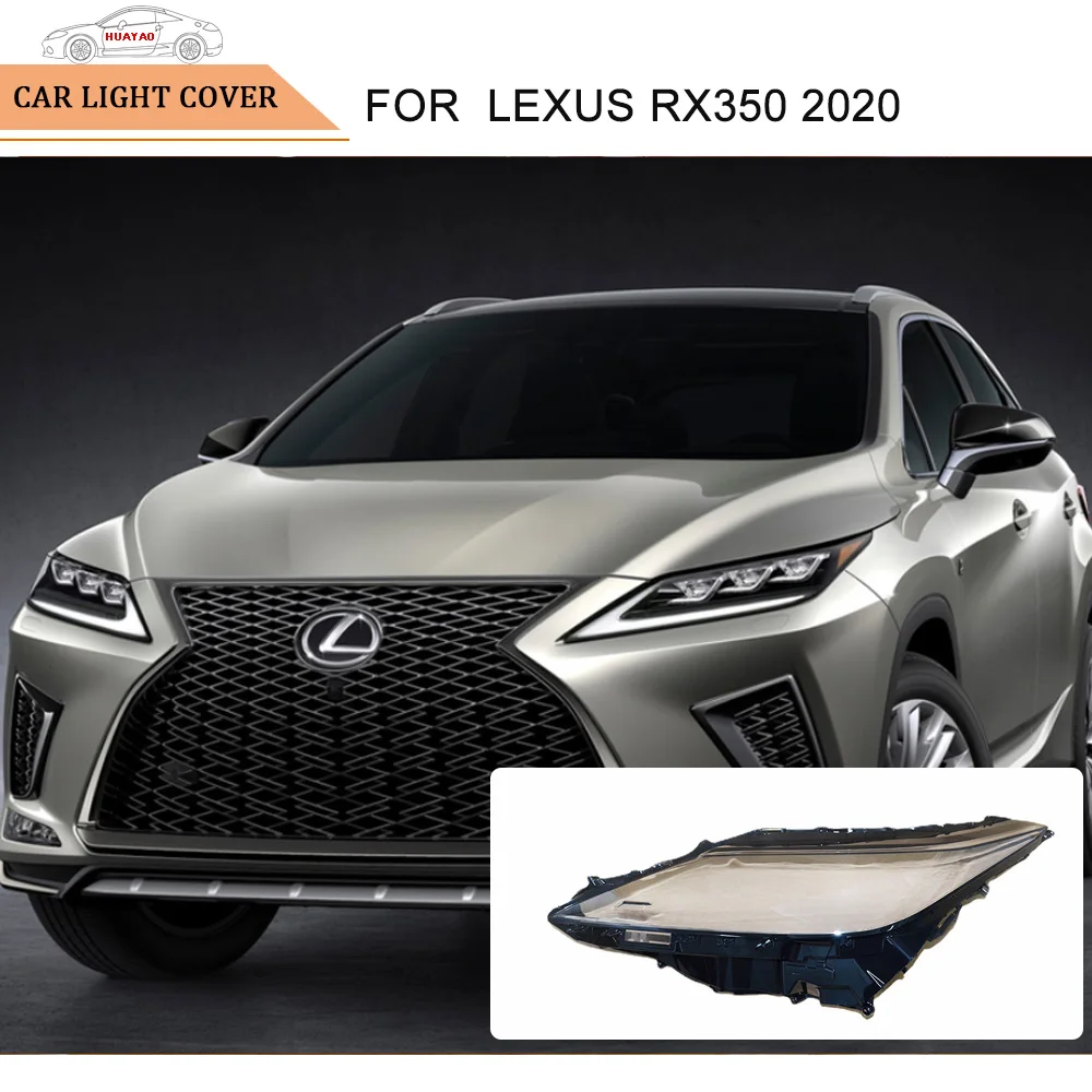 Car Lamp Cover For 2020 Lexus RX350 Headlight Lights Shell Automobile Light Replacement Upgrade Anti-fog Anti-UV Non-yellowing