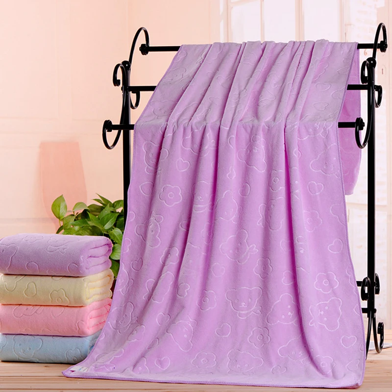 【1PC Random Color】2026 New Hot Sale Bath Towel Absorbent Quick-Drying Super Large Bath Towel Soft Towel Luxury Towel