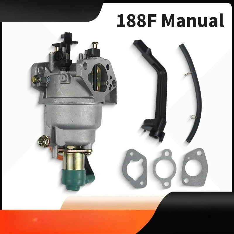 

Ручной карбюратор для генераторов 188F 182F GX270 GX340 GX390 5 кВт 11 л.с. 13 л.с. (Запчасти)