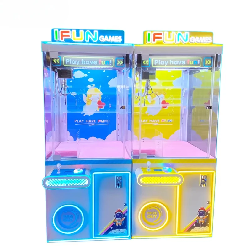 Ifun Games Claw Game Machine Indoor Coin Operated Gift Vending Game Mini Claw Machine Arcade Machine