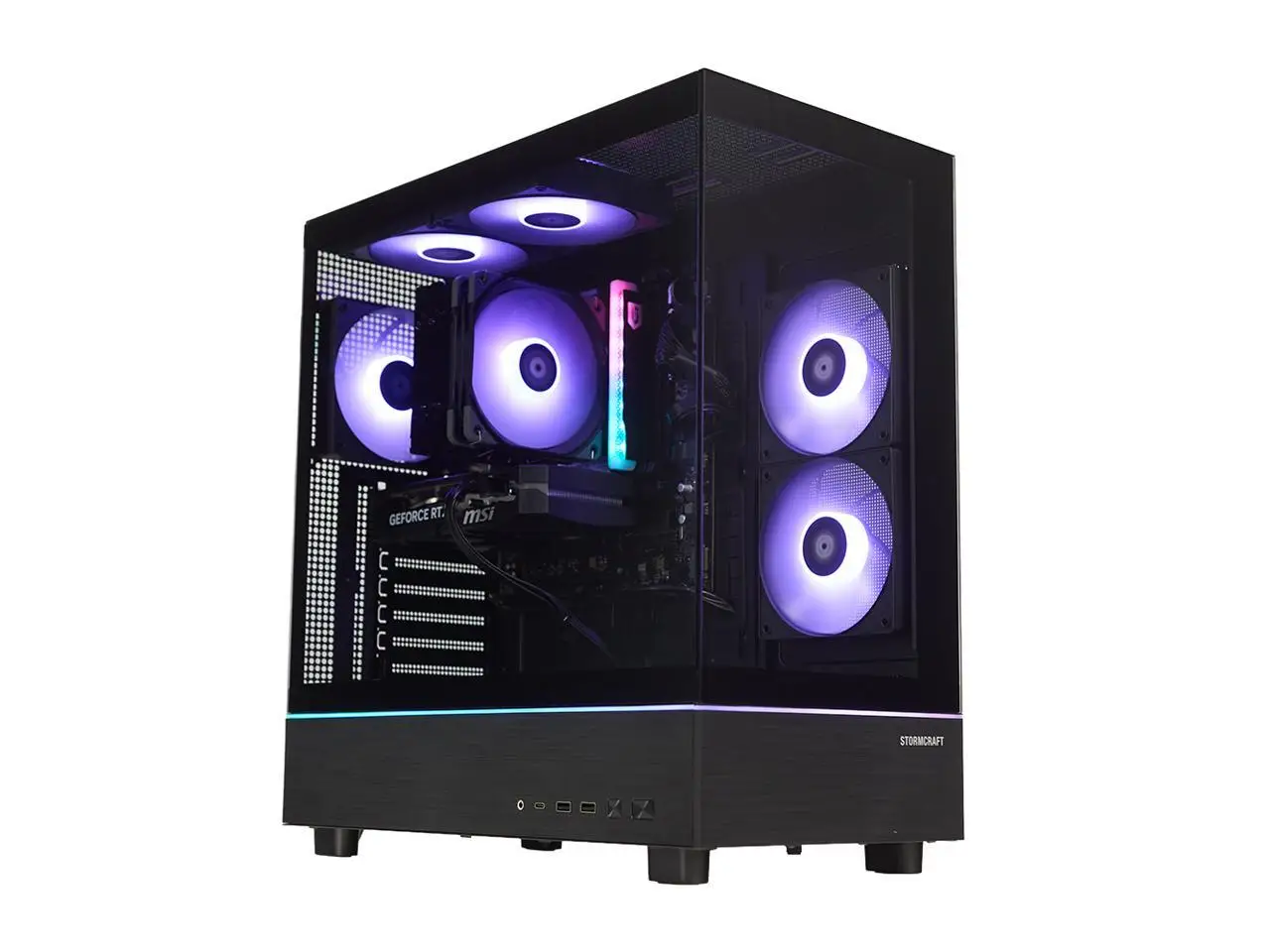 STORMCRAFT Gaming PC AlTAIR INTEL Core i5-14400F NVIDIA GeForce RTX 5060 2TB SSD 32GB DDR4 3200MHz RGB Windows 11 Home - AL1440FCC-560N2