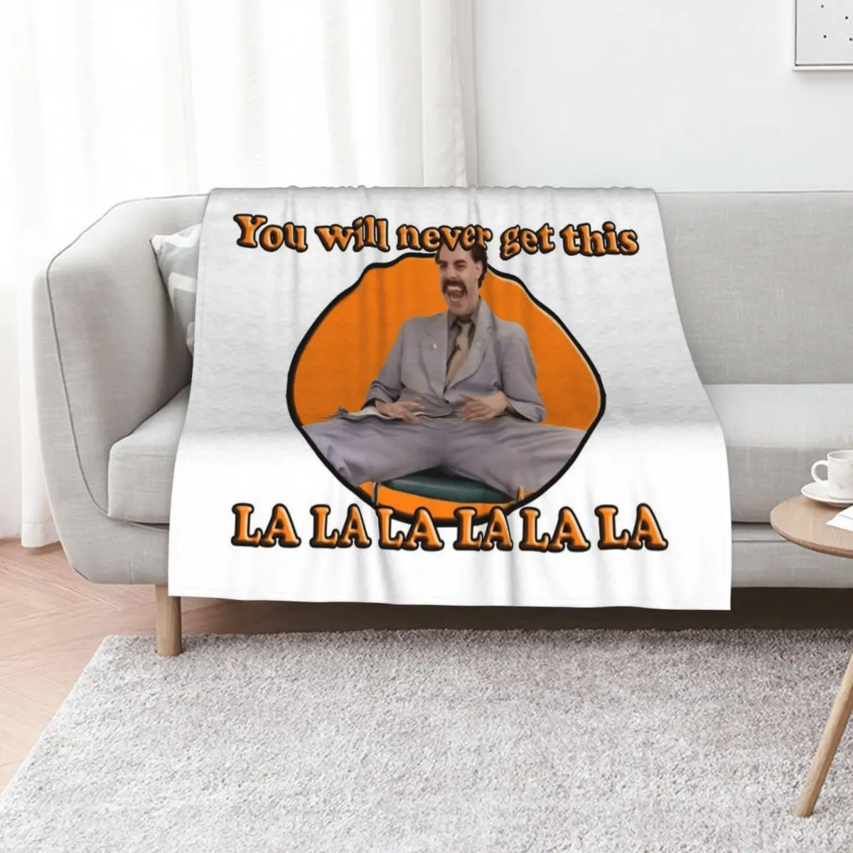 Borat, You will never get this Throw Blanket Sofa Quilt For Sofa Thin valentine gift ideas Summer Blankets