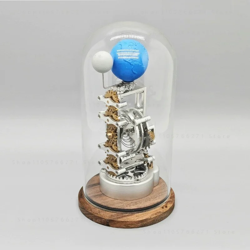 Metal Tourbillon Precision Mechanical Model, Dynamic Art Craft Ornament