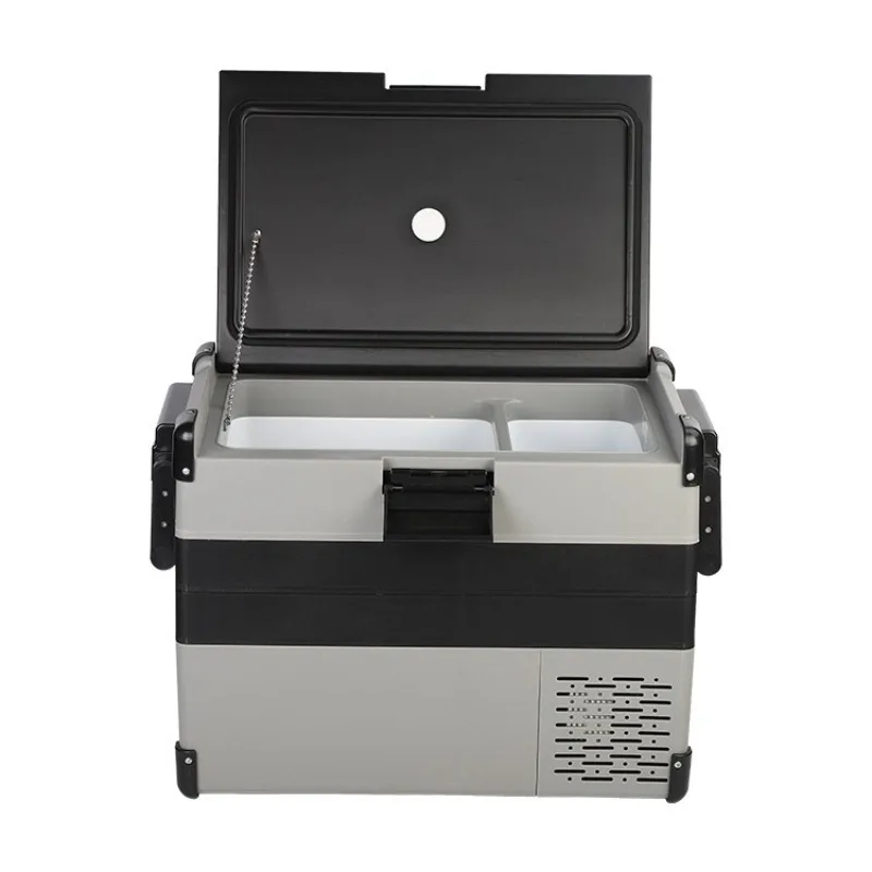 

Автомобильный компрессорный холодильник-морозильник 24В, мини-холодильник для грузовиков, малый бытовой холодильник, двухфункциональный для дома