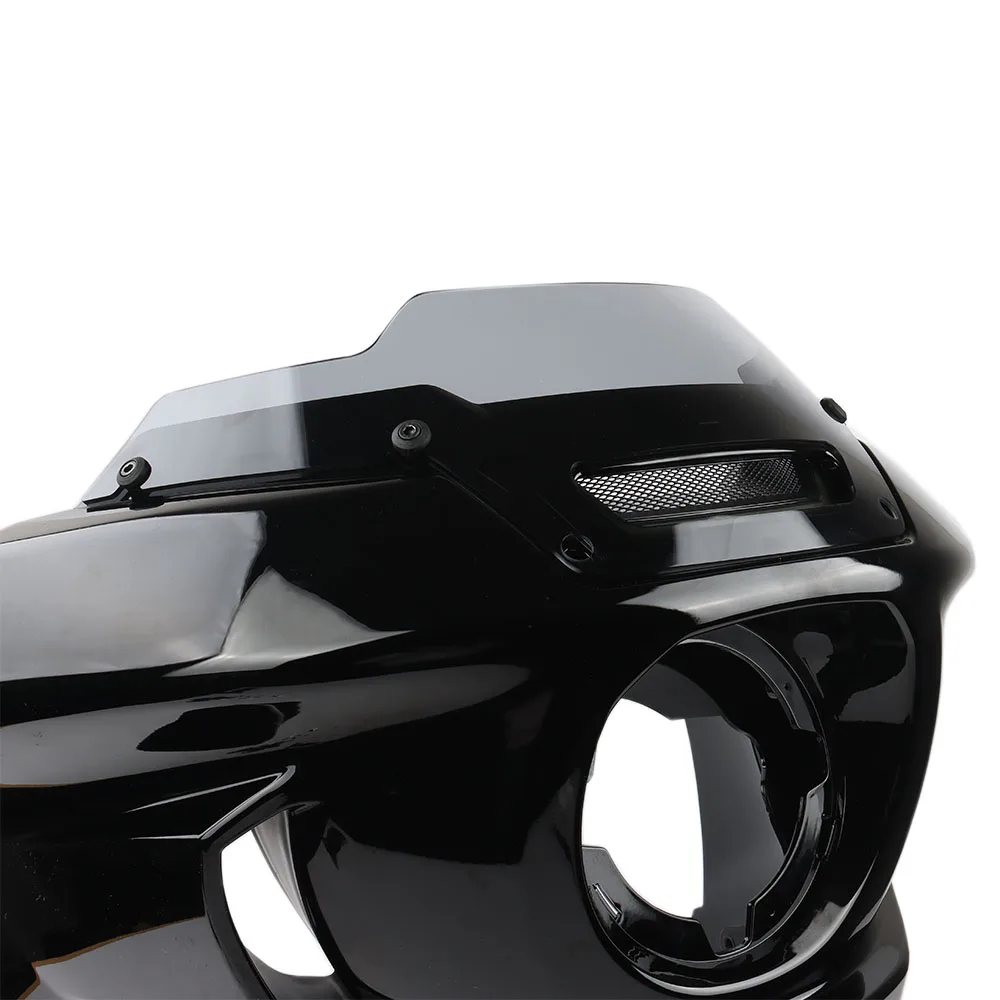 Nova mão da motocicleta guiador lidar com barra guardas handguard para harley touring electra glide road king glide freewheeler 2014-2020