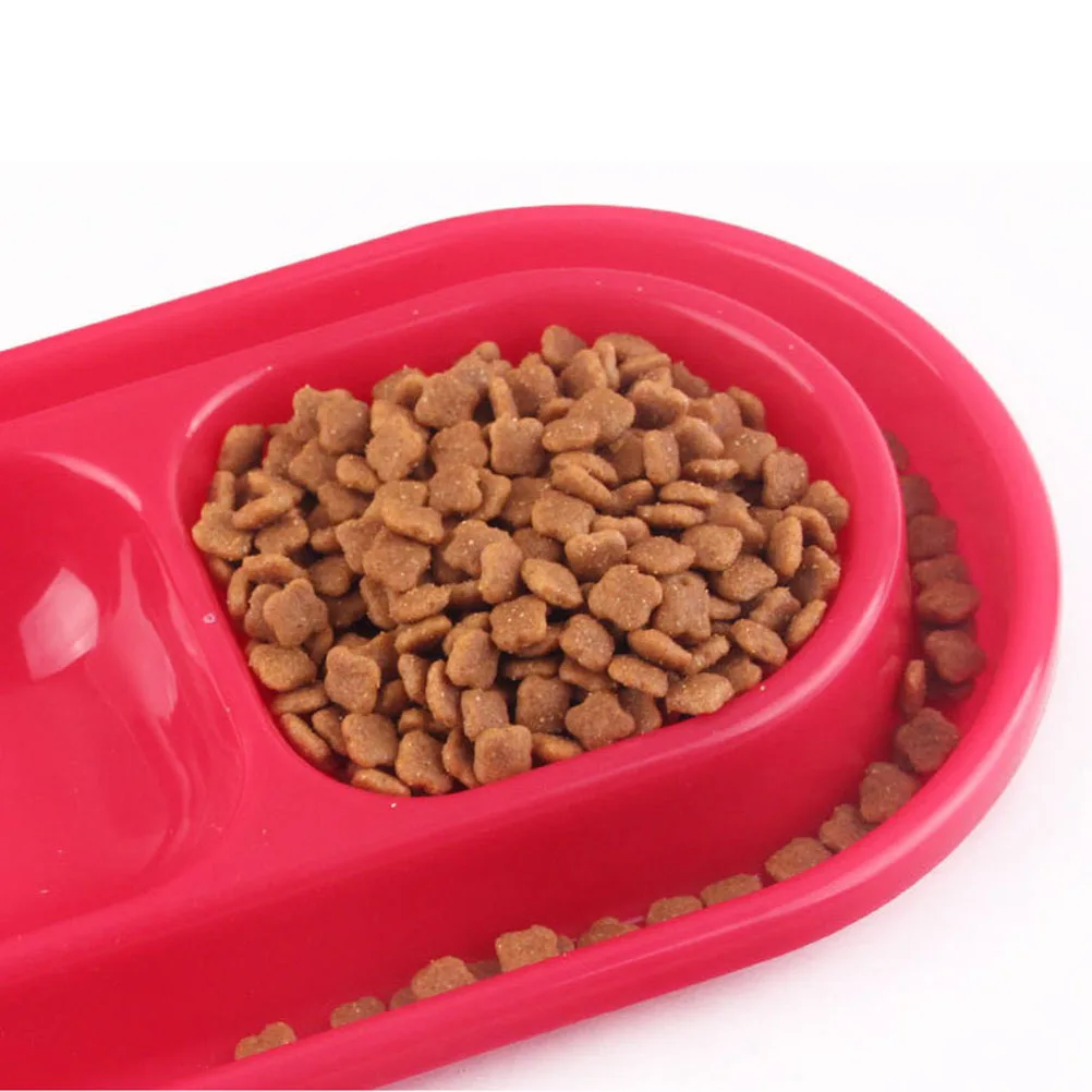

2Pcs Anti-Ant Dog Feeder High-Density Plastic Pet Feeding Bowl Safe Eco-Friendly Surface Won't Overturn Ideal for Puppy Dogs
