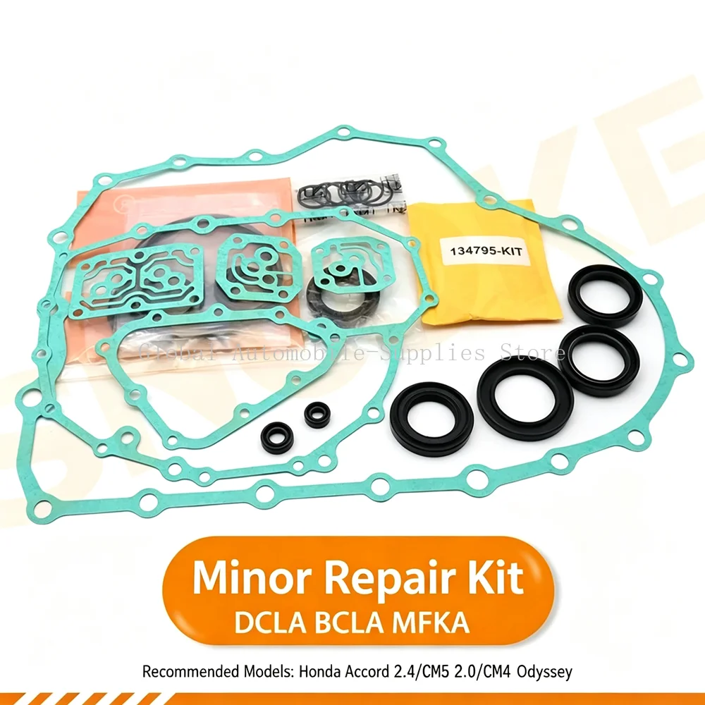 DCLA BCLA MFKA CLNA Transmission Minor Overhaul Repair Kit Gearbox Gasket Seal Kit for Honda Accord 2.4/CM5 2.0/CM4 Odyssey