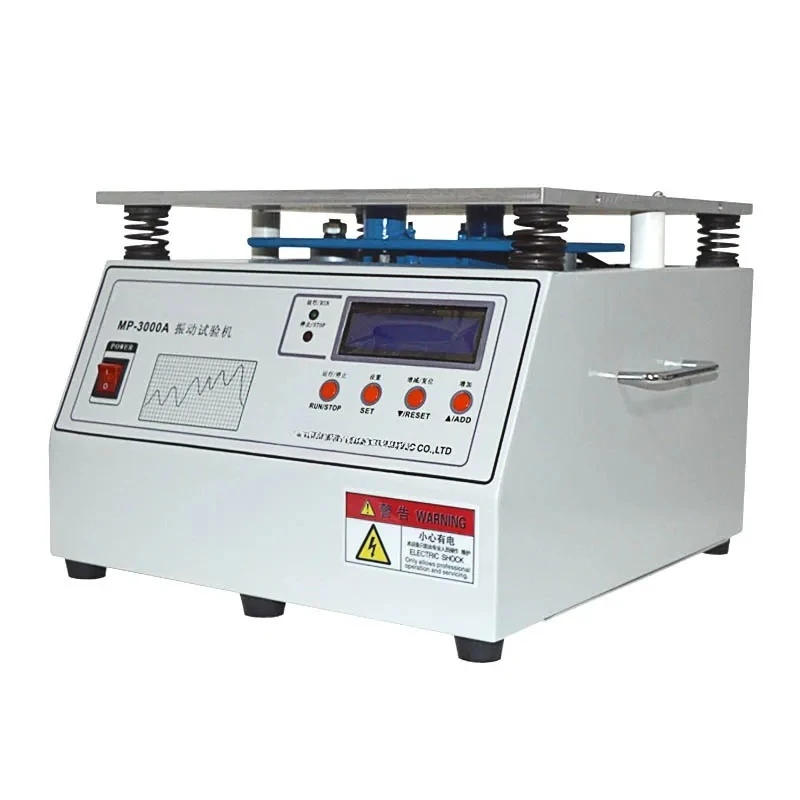 Vibration Test Bench Stereo Vibration Tester MP-3000A Power Frequency Vertical Vibration Table Machine 220V 1PC