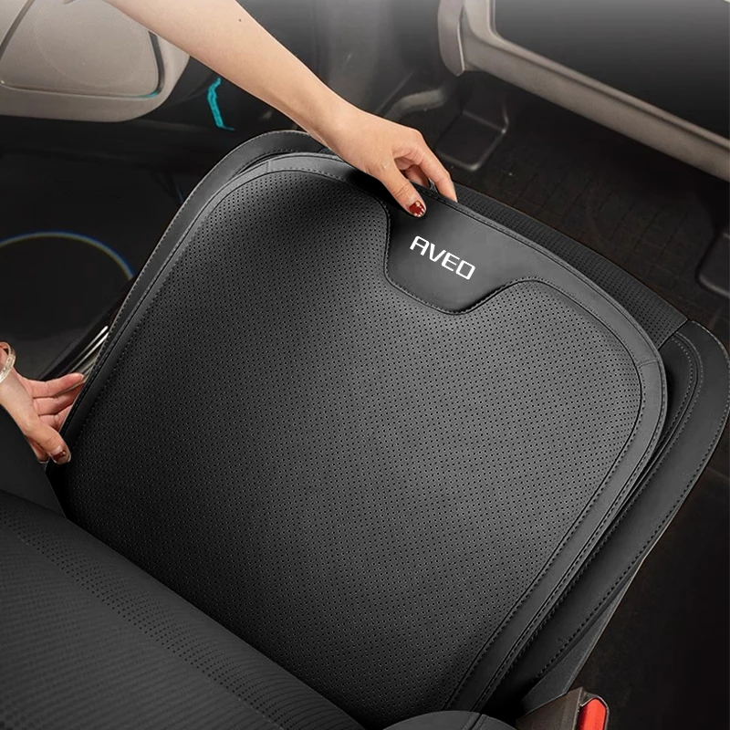 Coussin de siège de voiture pour Chevrolet Aveo, housse de siège de protection en cuir souple, General Motors, quatre saisons