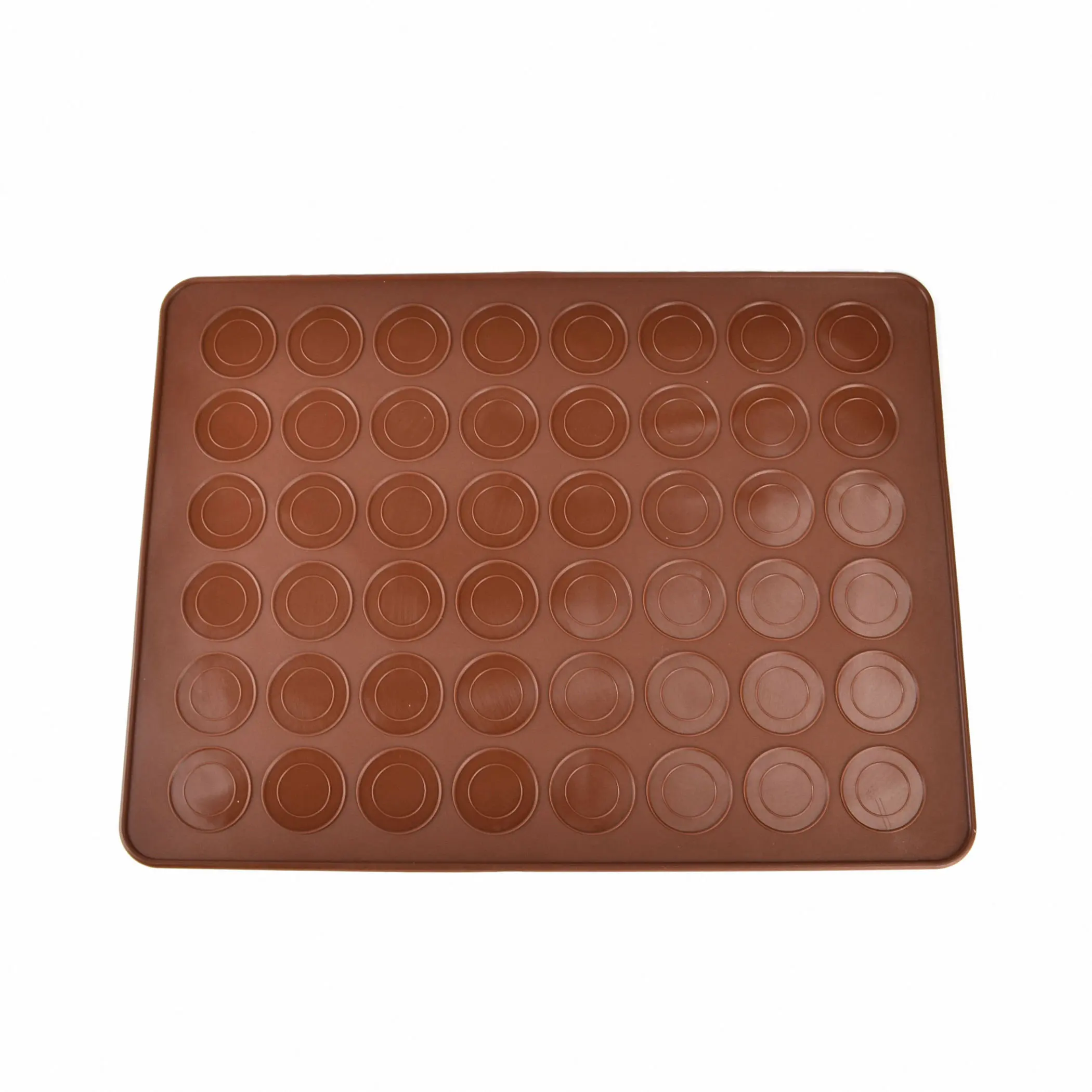 

Non-Slip Silicone Macarons Mat Pastry Dessert Cake Candy Baking Sheet [48-Hole-Sheet]