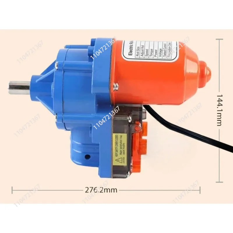 Agricultural Horticulture Farm Greenhouse Electric Film Winder Roll Up Motor DC24V/AC220v Automatic Film Roller Curtain Machine