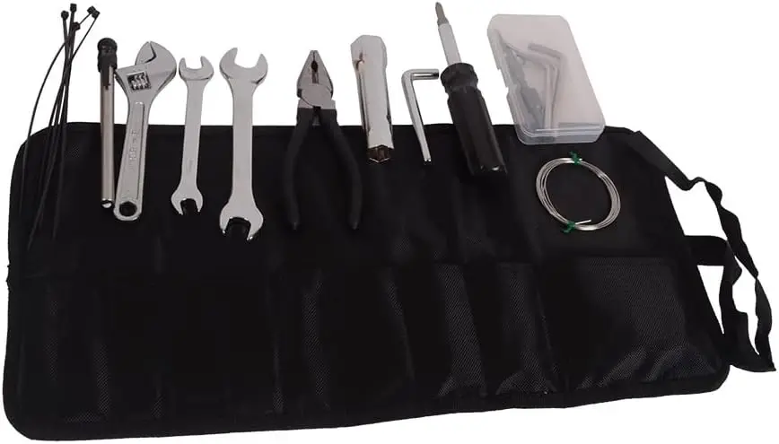 

12PC Universal Repair Tool Kit for Metric Japanese Motorcycles, UTV, ATV, Snowmobile & Watercraft