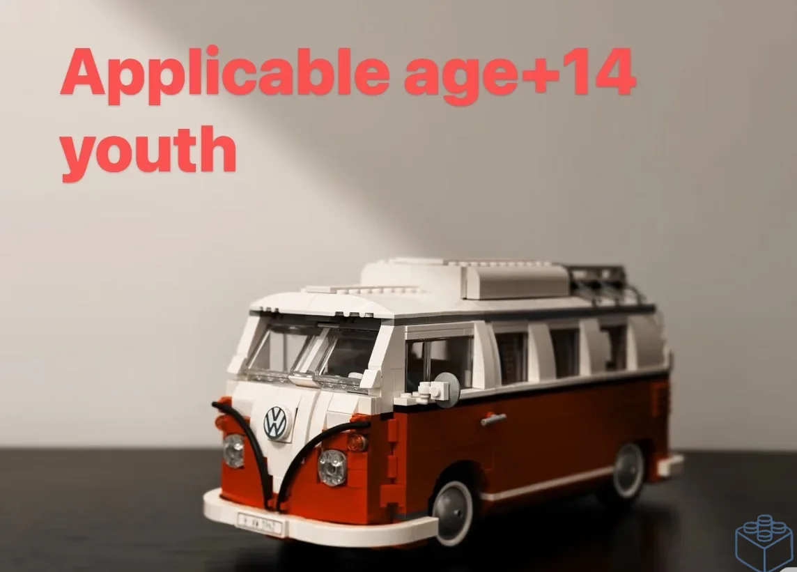 

Новинка 2025 года, кемпер-кирпичи, фургон, автомобильные блоки, высокотехнологичные идеи, совместимые с автобусом 10220, игрушки для детей, подарок на день рождения, украшения