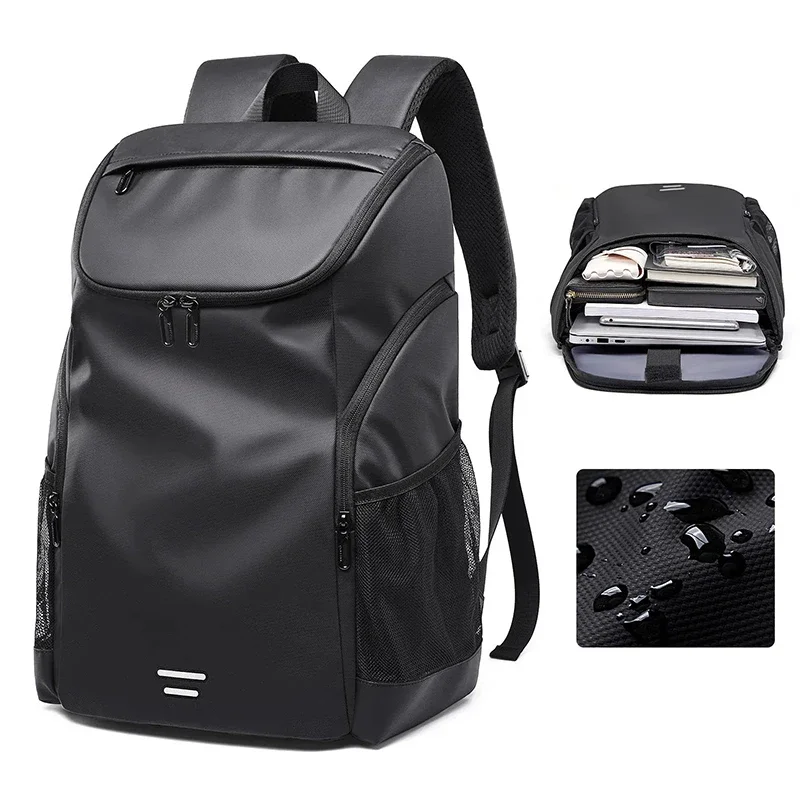 Men\'s Backpack Fashion Laptop Backpack Waterproof Oxford Cloth Multifunctional College Style Backpack Men Hiking Bag