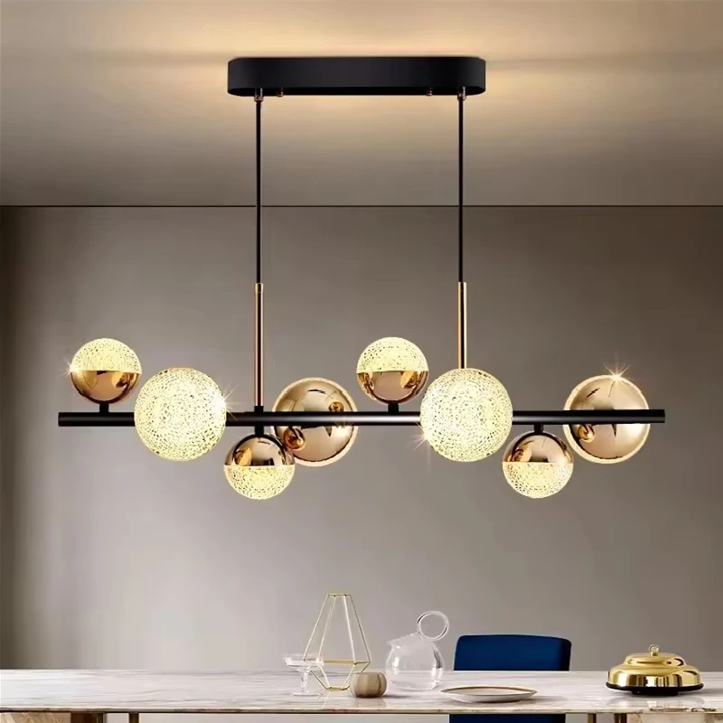 

Modern Nordic Home Decor LED Pendant Light Lustres Hanging Lamps For Living Room Chandeliers Lights Dining Room Indoor Lighting