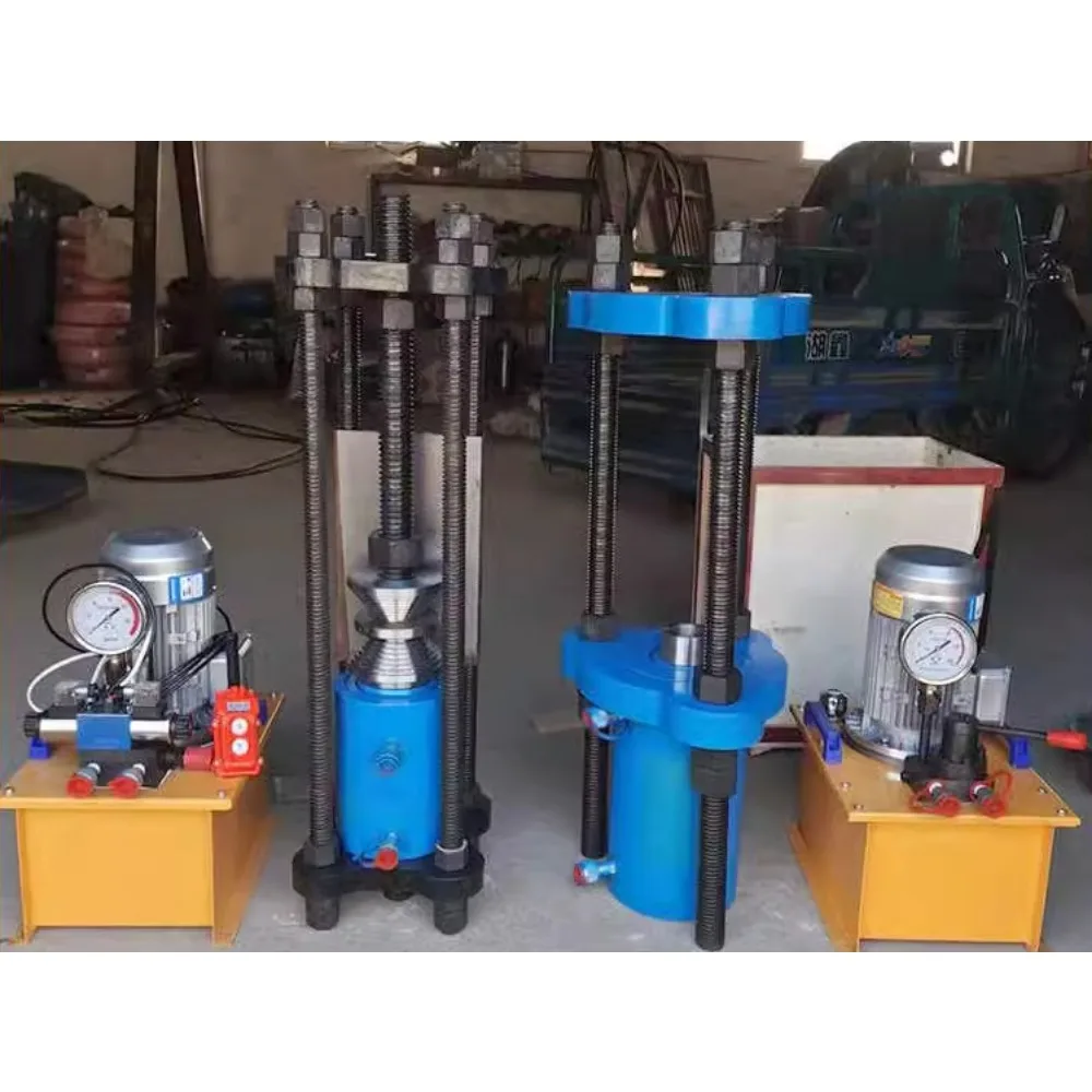 Sleeve and chain pressing machine Track removal  Excavator maintenance tools