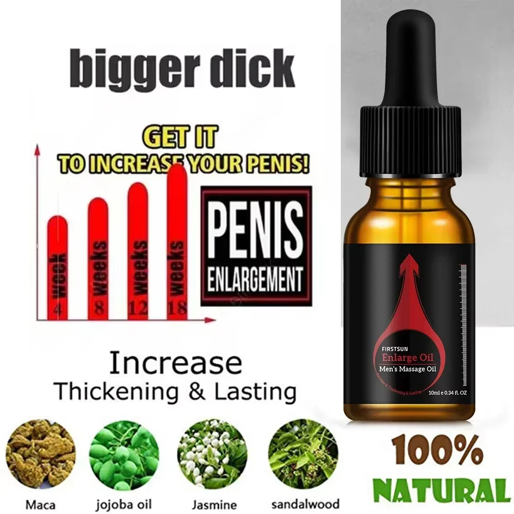 XXXL olio per l'ingrandimento del pene uomo Big Dick aiuta la potenza maschile ritardo della crescita del pene olio del pene sessuale aumenta l'assistenza sanitaria degli uomini