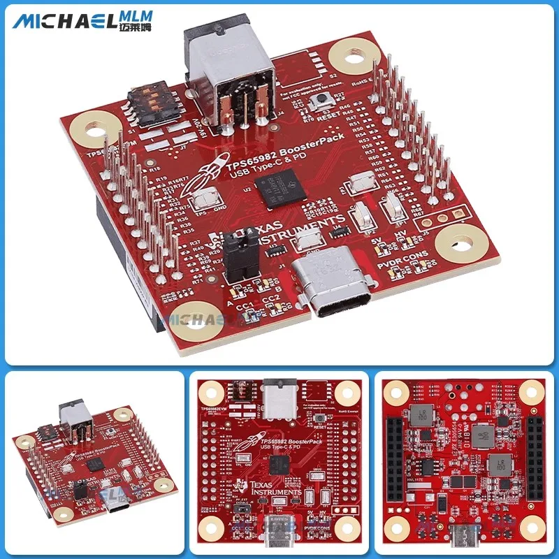 

TPS65982-EVM Type-C PD Controller Power Switch/High-Speed ​​Multiplexer