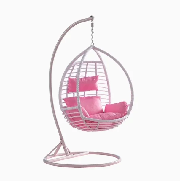 Hanging basket rattan chair adult indoor swing bird's nest rocking  lazy drop chair hammock cradle  home balcony