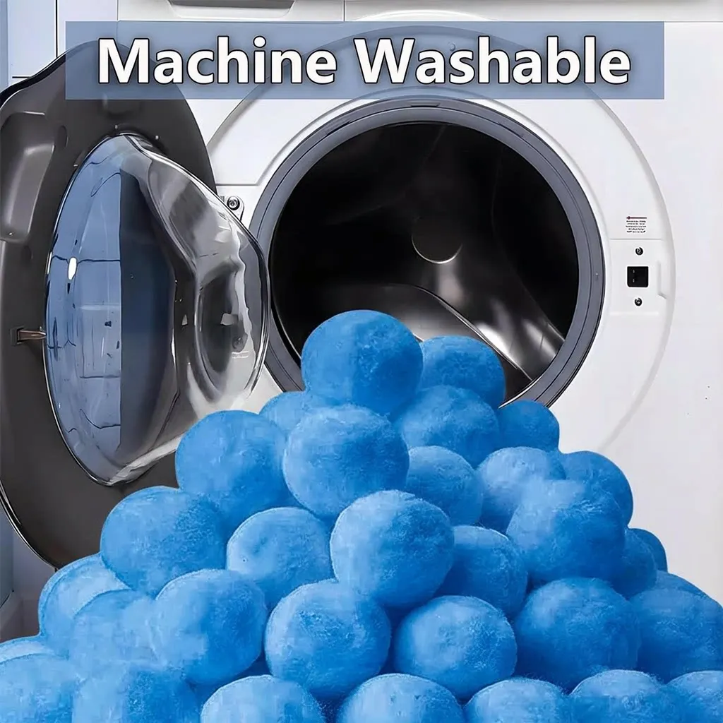 Polyester Blue Pool Filter Balls Sustainable Sand Filter Media Replacement For Swimming Pool Water Purification
