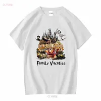 Universal Studios Family Matching 2024 T Shirt Jurassic Hp Shi long or short sleeves vintage Washed Unisex Stretched