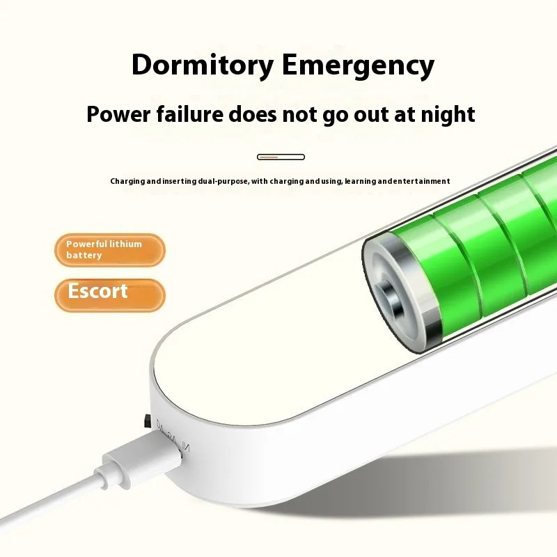 Cabinet Light College Student Desk Lamp Rechargeable Wireless LED Touch Sensitive Light Reading Lights With Remote Control Magne
