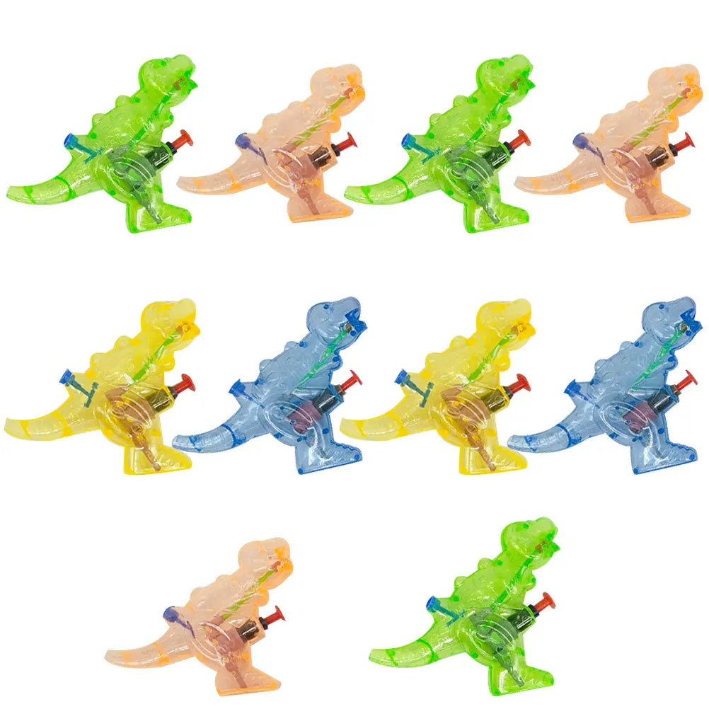10Pcs Dinosaur Water Spray Transparent Sprinkling Swimming Pool Interactive Supplies Outdoor Random Color Socialization