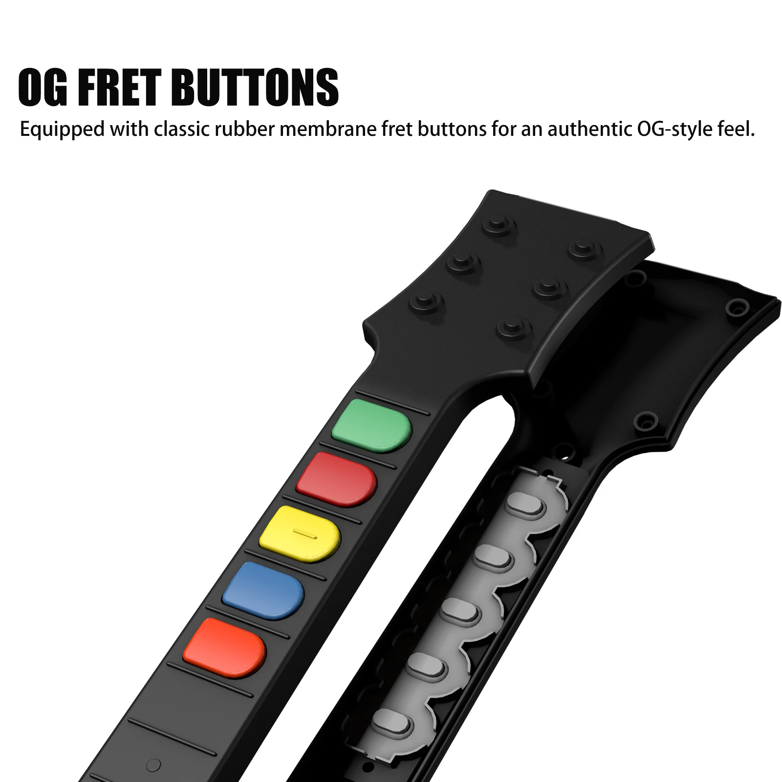 جيتار ألعاب لاسلكي 3 في 1 2.4G لجهاز Xbox One/Series X & PC (Rockband 4/Fortnite)، يتطلب وحدة تحكم Xbox