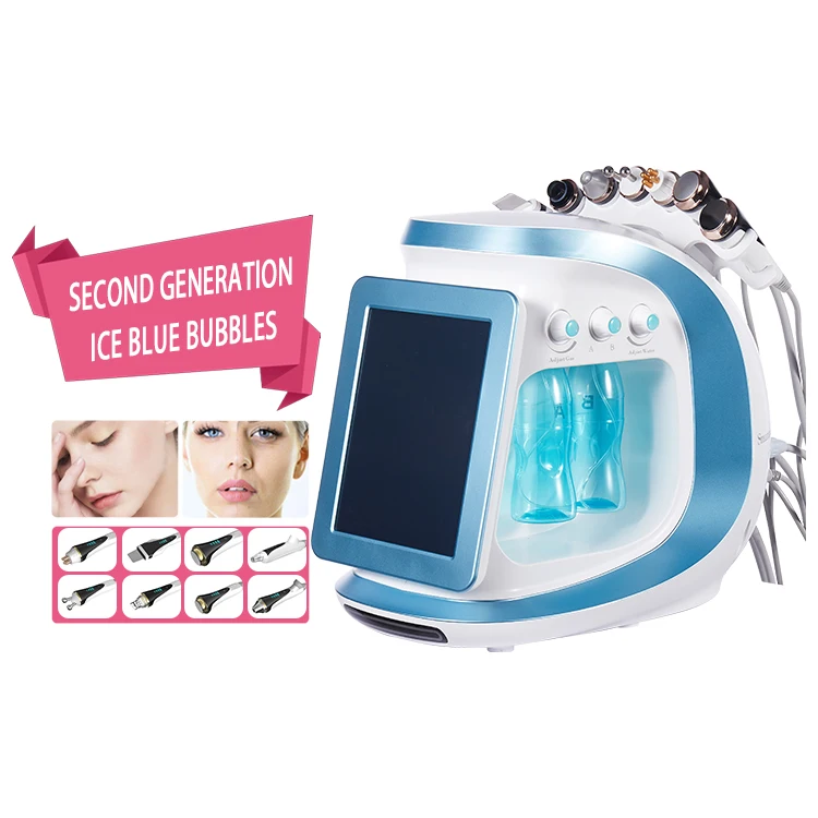 

Smart Ice Blue Beauty Instrument Hydrogen Oxygen Size Bubble Skin Management Instrument Pore Cleaning Instrument