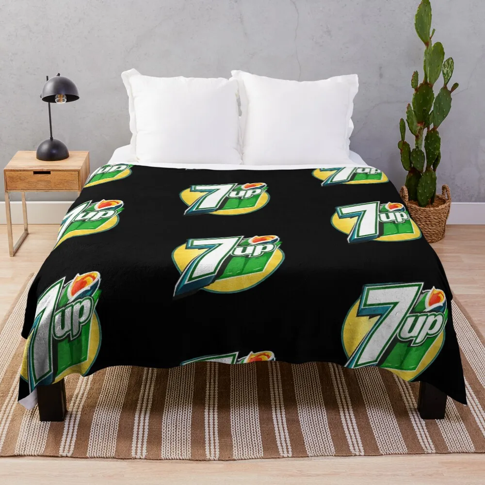 

7up vintage Throw Blanket Large For Sofa Thin cosplay anime for babies Blankets