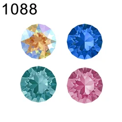 1088 XIRIUS Chaton Original Crystals from Austria Pointed Back Foiled Rhinestone Strass for Nail Art Jewelry Making Accessories