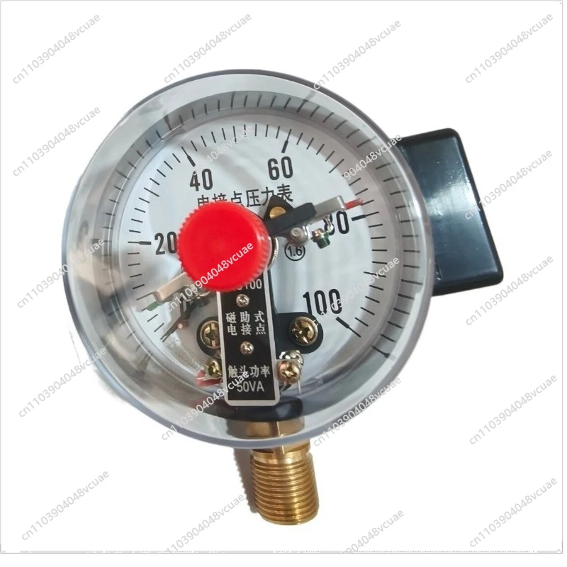 

Для маслопресса YXC100: магнитный вспомогательный контактный контроллер давления 380ВА, манометр 0-100 МПа