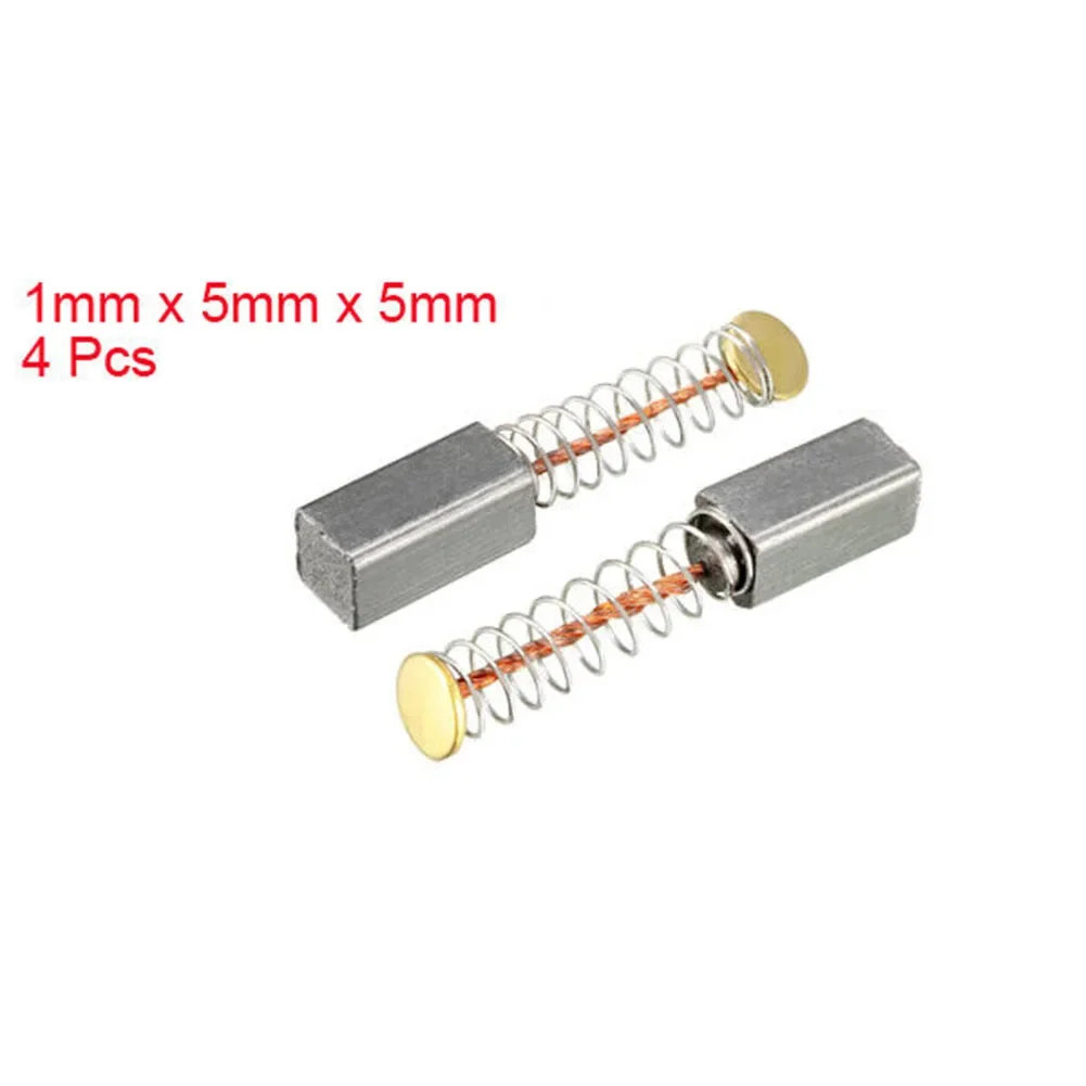 Escobillas de carbón para herramientas eléctricas Material resistente al desgaste Compatible con taladros de percusión, sopladores y más paquete de 4