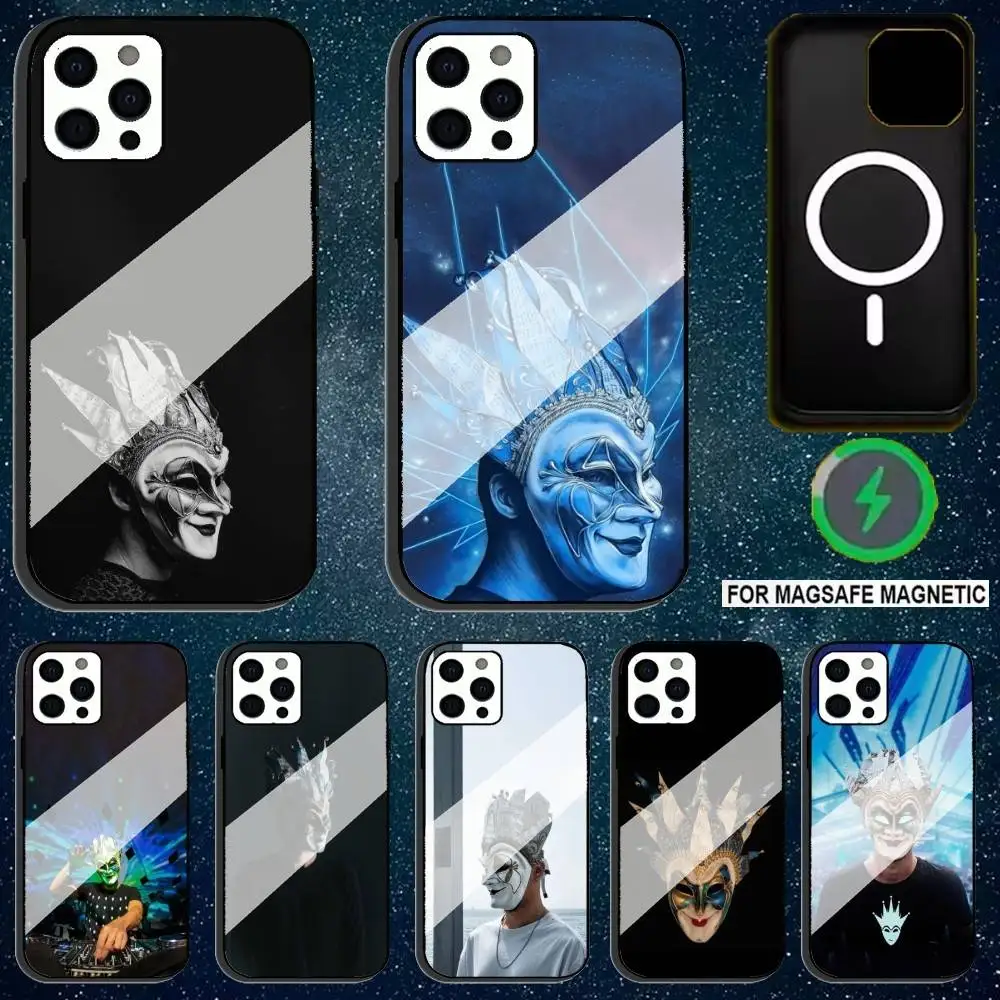 

DJ B-Boris B-Brejcha Phone Case For iPhone 17,16,15,14,13,12,11,Pro,Max,Plus,Mini,SE4,E Magnetic Magsafe Wireless Charging